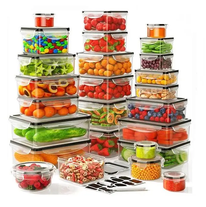Meal Prep Kitchen - Set Wadah Penyimpanan Makanan Kedap Udara