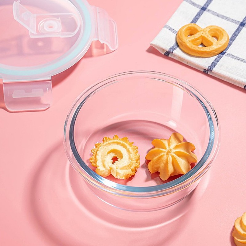 Meal Prep Bowl - Kotak Makan Kaca Minimalis untuk Dapur