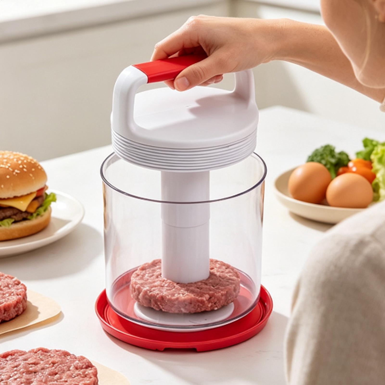 Meal Prep Template - Alat Pembuat Patty Burger Anti Lengket,