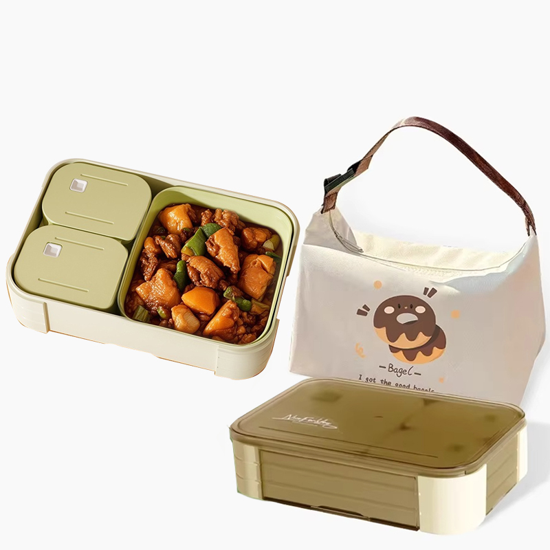 Meal Prep Or Prep Meal - Set Kotak Makan Siang Bento Multi-kompartemen