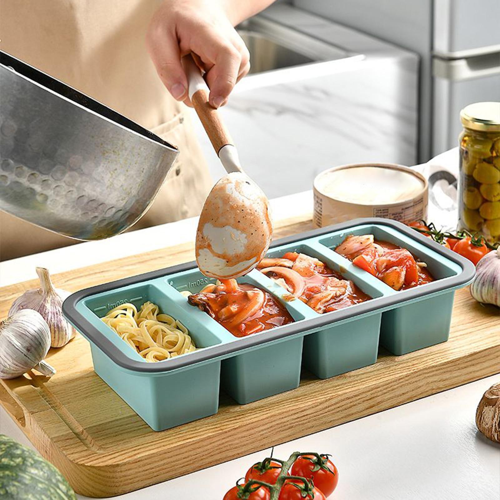 Cetakan Silikon untuk Freezer, - Meal Prep Template ulasan dan harga