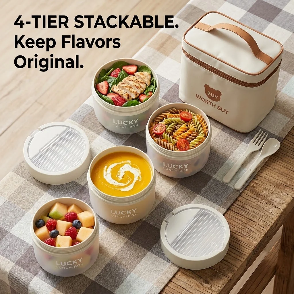 Set Kotak Bekal Plastik yang D - Meal Prep Or Prep Meal ulasan dan harga