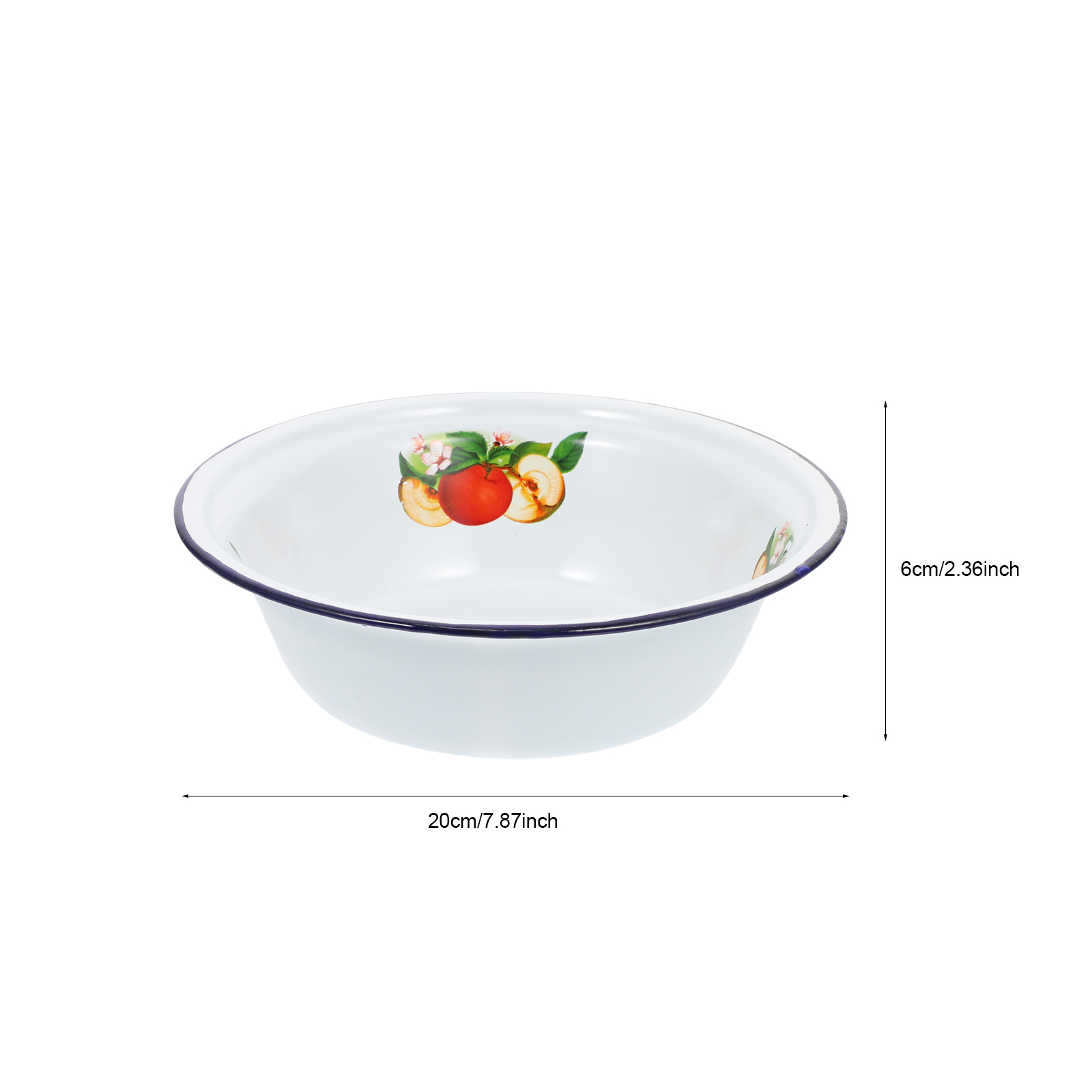 1 Buah Mangkuk Sup Enamel Mang - Meal Prep Bowl ulasan dan harga