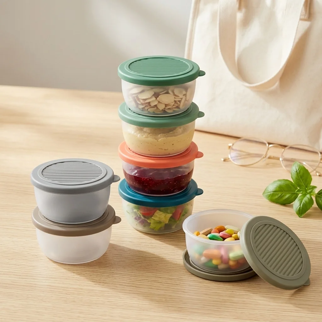 2/6 Buah Wadah Saus Plastik Mi - Sauce Dipping Cup ulasan dan harga