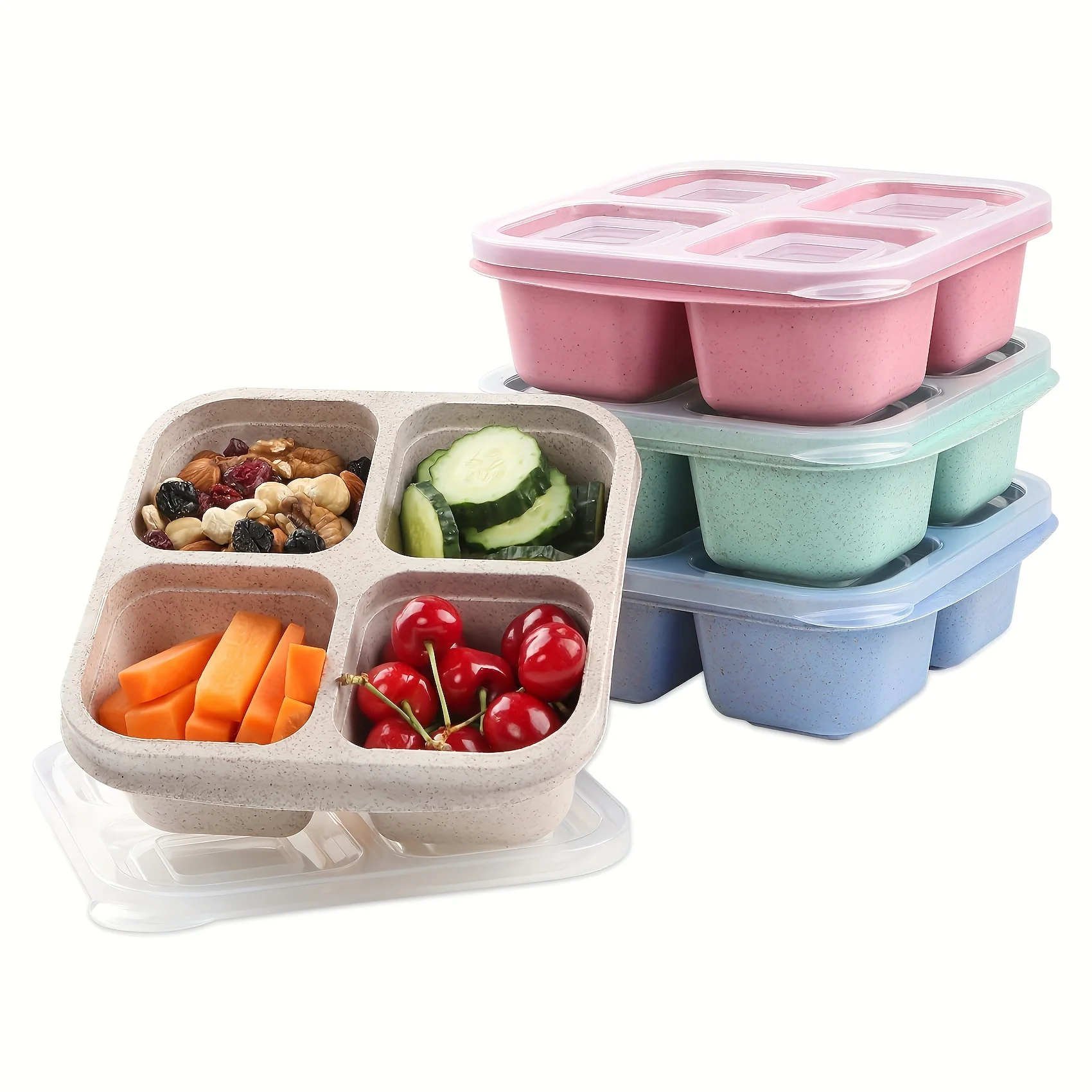 Kotak makanan ringan dengan em - Meal Prep Kitchen ulasan dan harga
