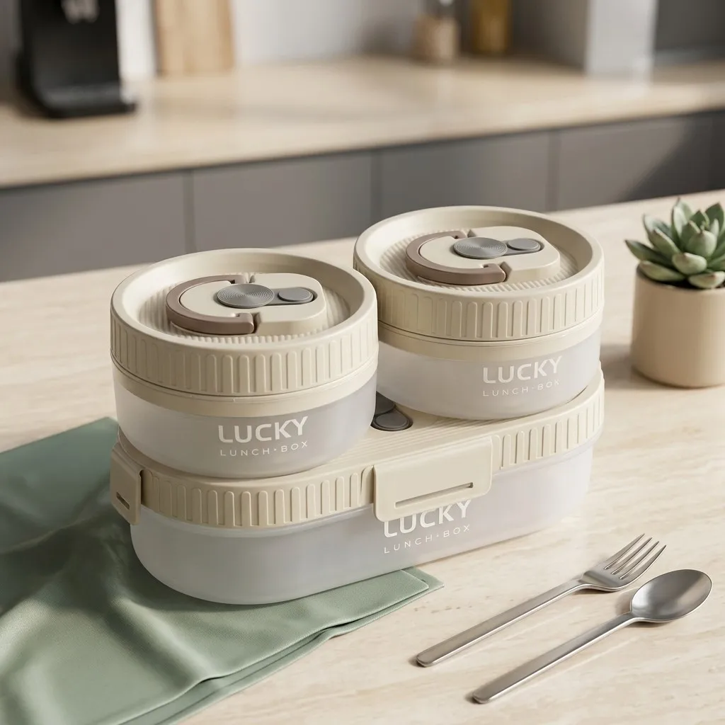 Set Kotak Bekal Bento Portabel - Meal Prep Or Prep Meal ulasan dan harga