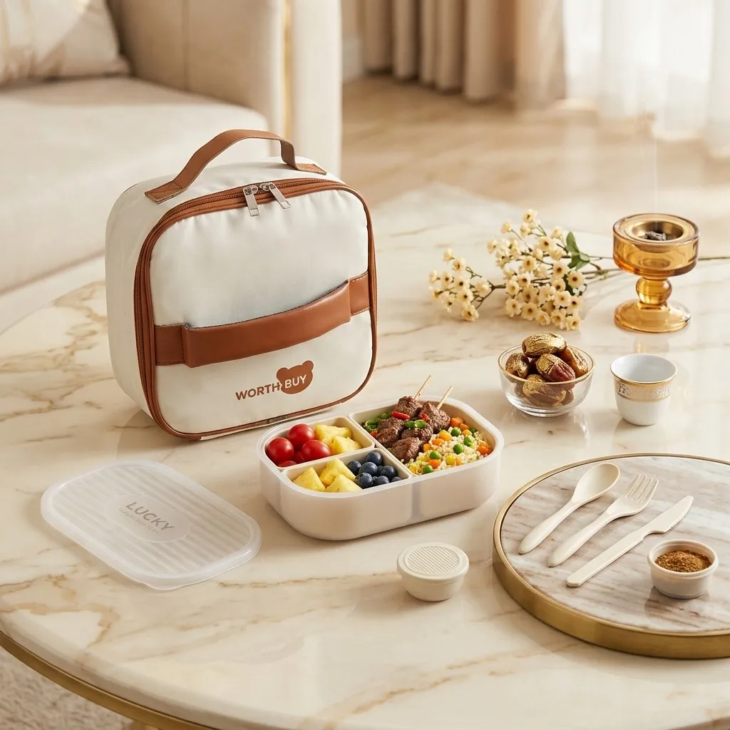 Kotak Bekal Plastik dengan 3 S - Meal Prep Or Prep Meal ulasan dan harga