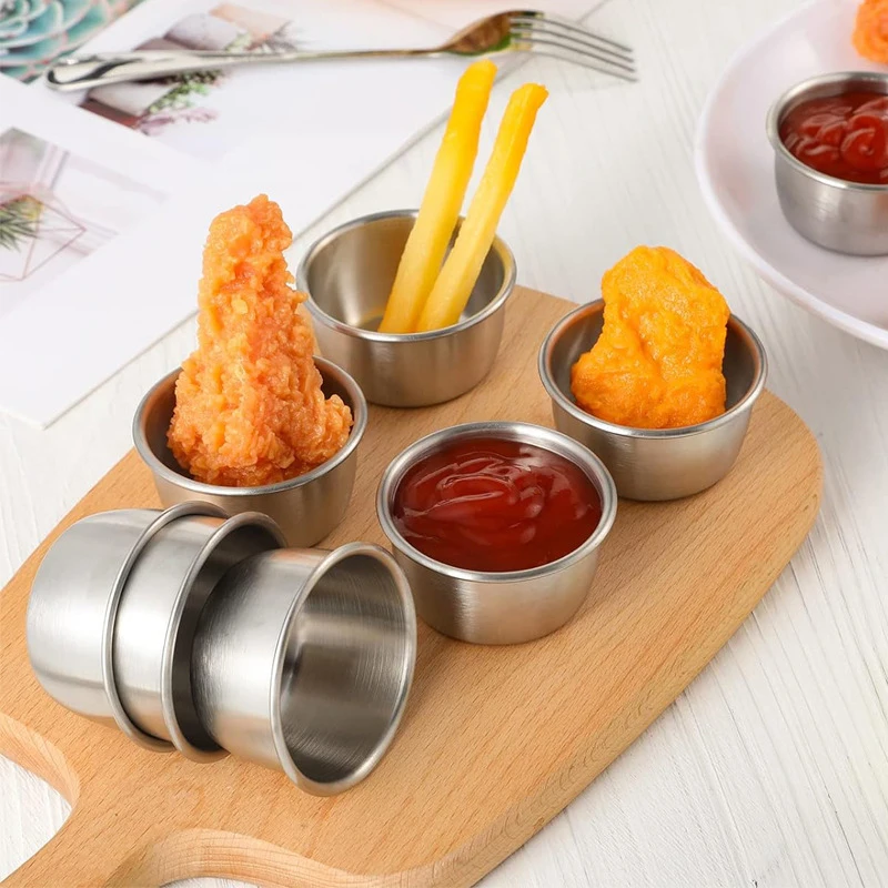 Mangkuk Celup Saus 304 Cangkir - Sauce Dipping Cup ulasan dan harga