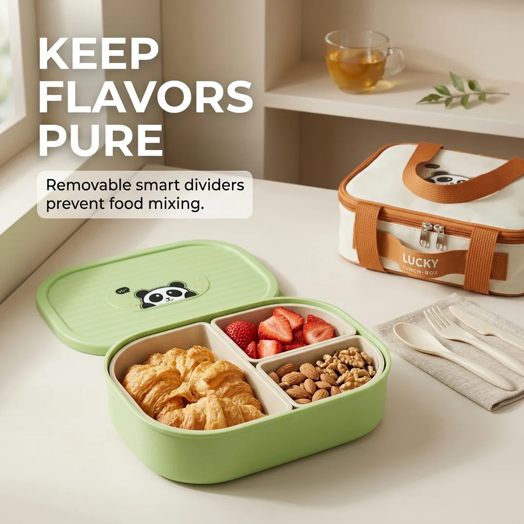 Kotak Bekal Anak dengan Tutup, - Meal Prep Or Prep Meal ulasan dan harga