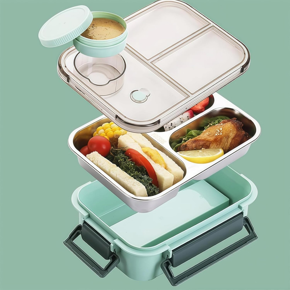 Kotak Makan Siang Portabel 850 - Meal Prep Bowl ulasan dan harga