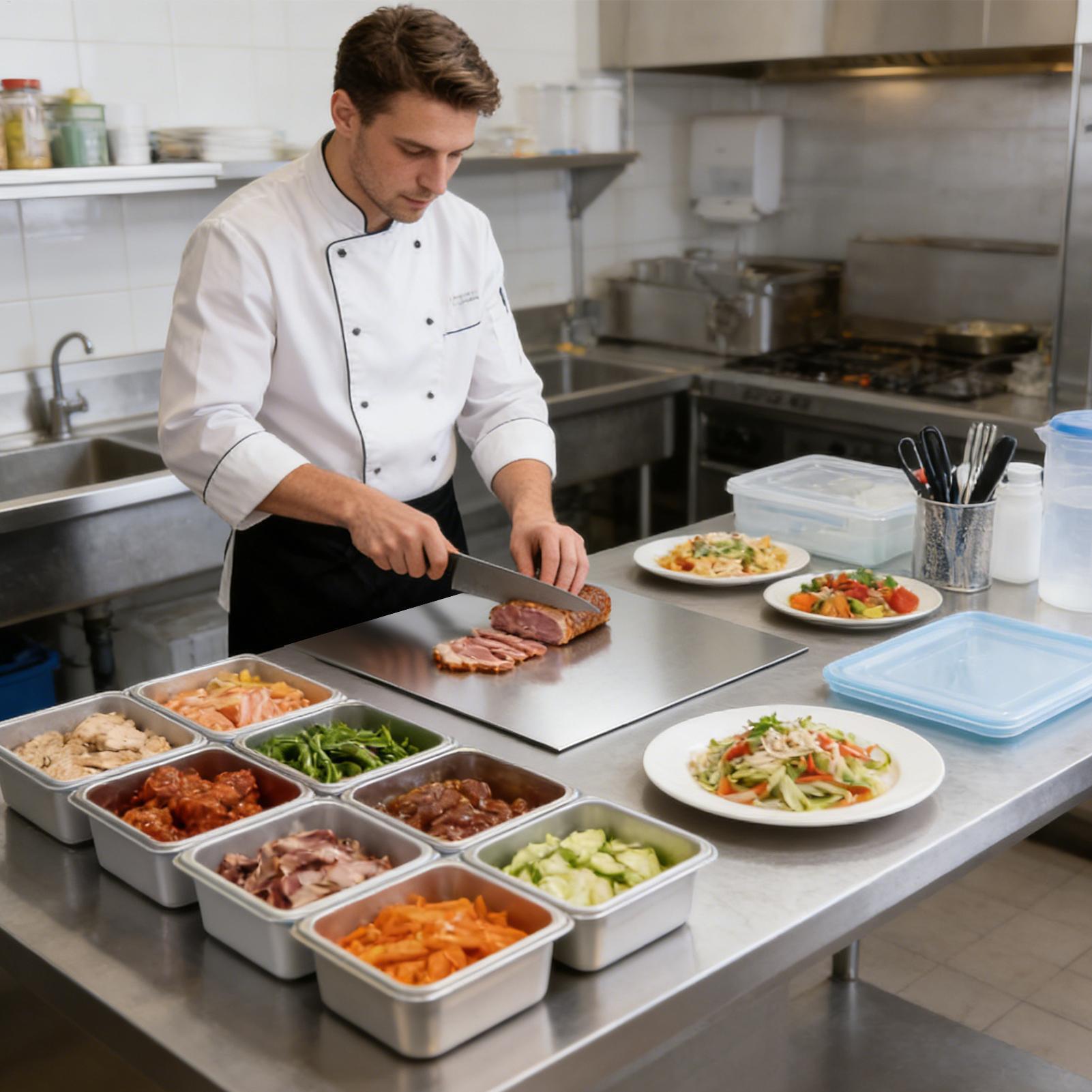 Talenan Dapur Anti Lengket Dua - Meal Prep Kitchen ulasan dan harga